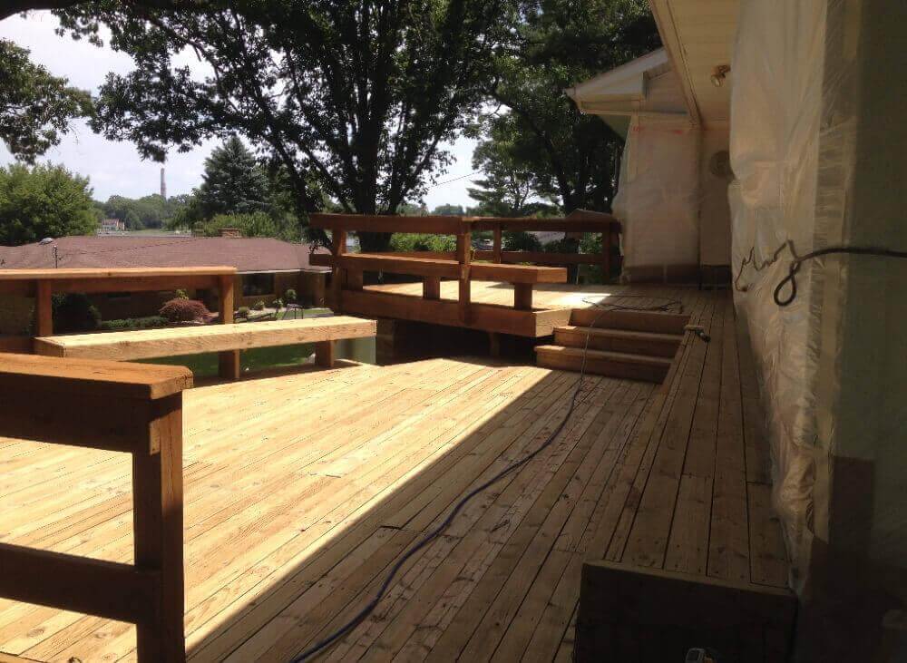 Deck Cleaning Project